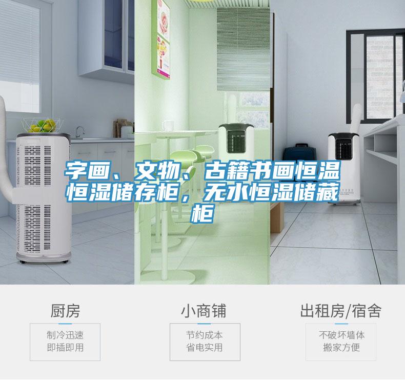 字畫(huà)、文物、古籍書(shū)畫(huà)恒溫恒濕儲(chǔ)存柜，無(wú)水恒濕儲(chǔ)藏柜