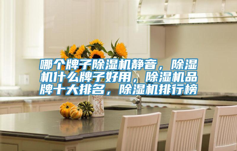 哪個牌子除濕機靜音，除濕機什么牌子好用，除濕機品牌十大排名，除濕機排行榜