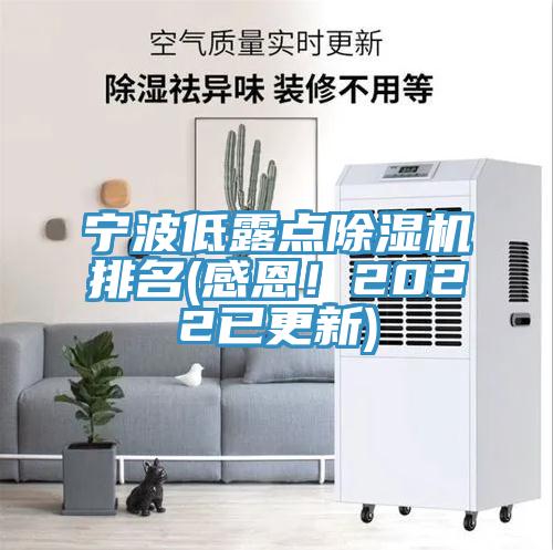 寧波低露點(diǎn)除濕機(jī)排名(感恩！2022已更新)