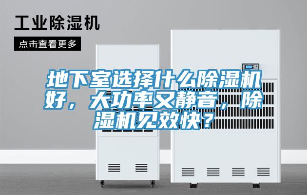 地下室選擇什么除濕機(jī)好，大功率又靜音，除濕機(jī)見(jiàn)效快？