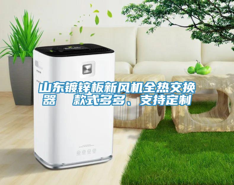 山東鍍鋅板新風機全熱交換器  款式多多、支持定制