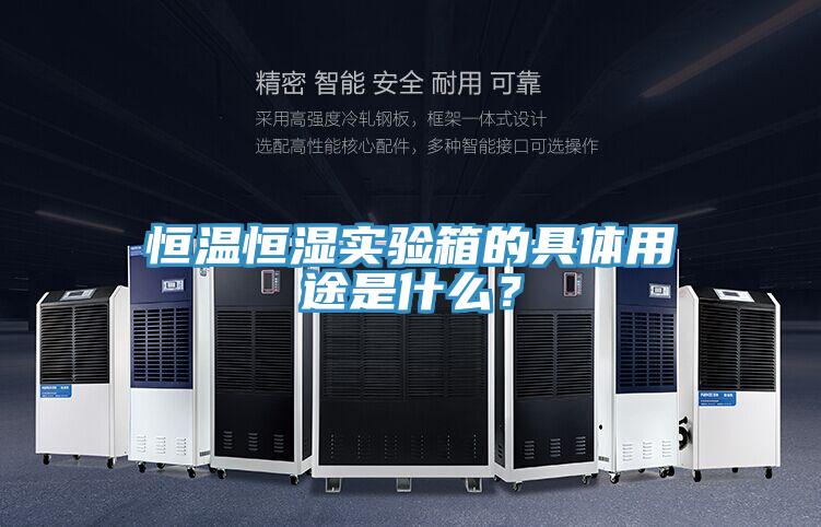 恒溫恒濕實驗箱的具體用途是什么？