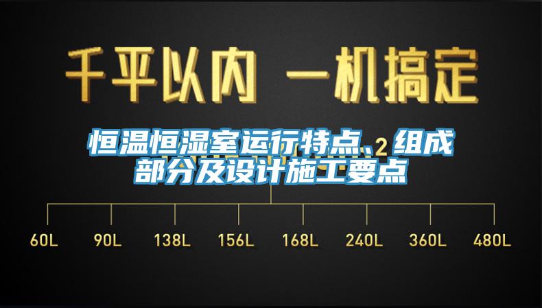 恒溫恒濕室運(yùn)行特點(diǎn)、組成部分及設(shè)計(jì)施工要點(diǎn)