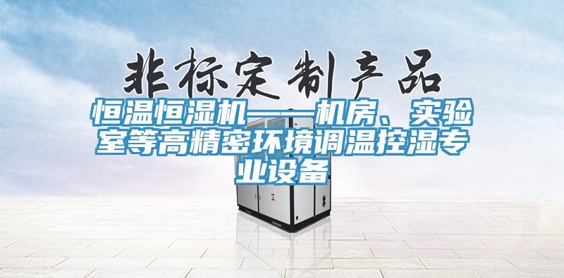 恒溫恒濕機——機房、實驗室等高精密環(huán)境調溫控濕專業(yè)設備