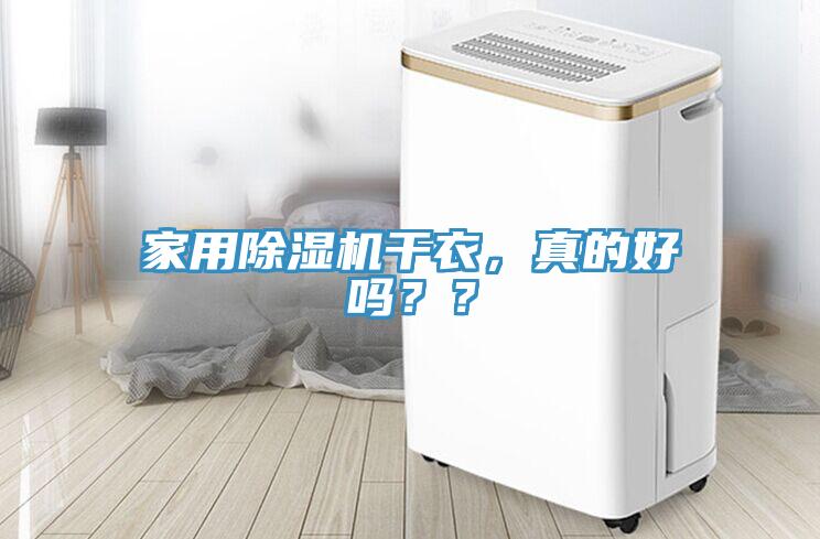 家用除濕機干衣，真的好嗎？？