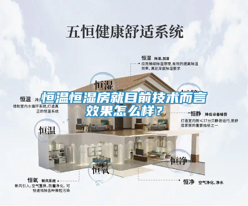 恒溫恒濕房就目前技術(shù)而言效果怎么樣？