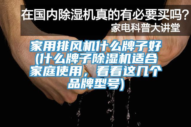家用排風機什么牌子好(什么牌子除濕機適合家庭使用，看看這幾個品牌型號)