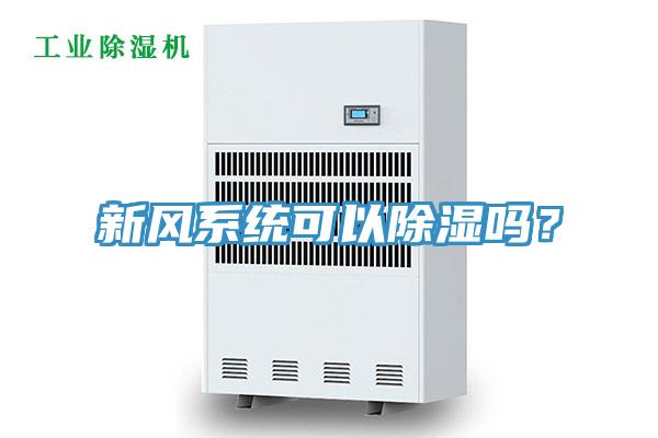新風(fēng)系統(tǒng)可以除濕嗎？