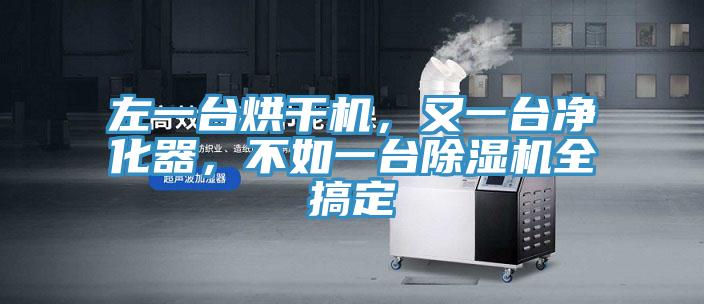 左一臺烘干機，又一臺凈化器，不如一臺除濕機全搞定