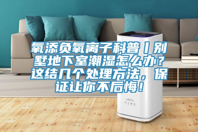 氧添負氧離子科普丨別墅地下室潮濕怎么辦？這結(jié)幾個處理方法，保證讓你不后悔！