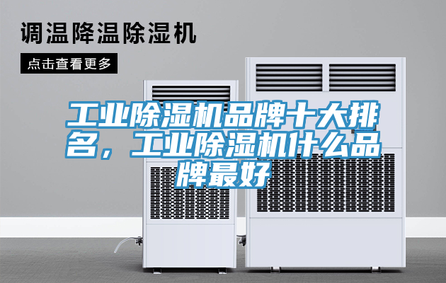 工業(yè)除濕機品牌十大排名，工業(yè)除濕機什么品牌最好