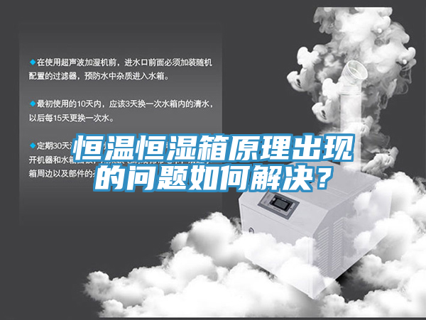 恒溫恒濕箱原理出現(xiàn)的問題如何解決？