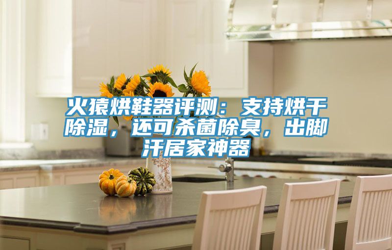 火猿烘鞋器評測：支持烘干除濕，還可殺菌除臭，出腳汗居家神器