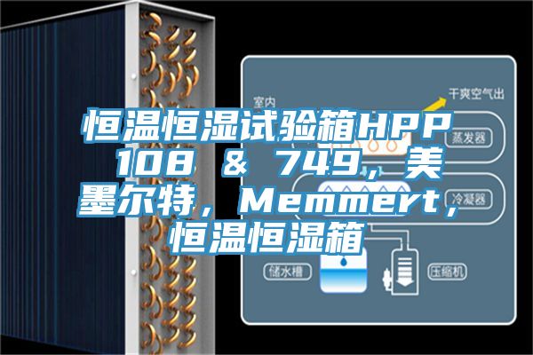 恒溫恒濕試驗(yàn)箱HPP 108 & 749，美墨爾特，Memmert，恒溫恒濕箱
