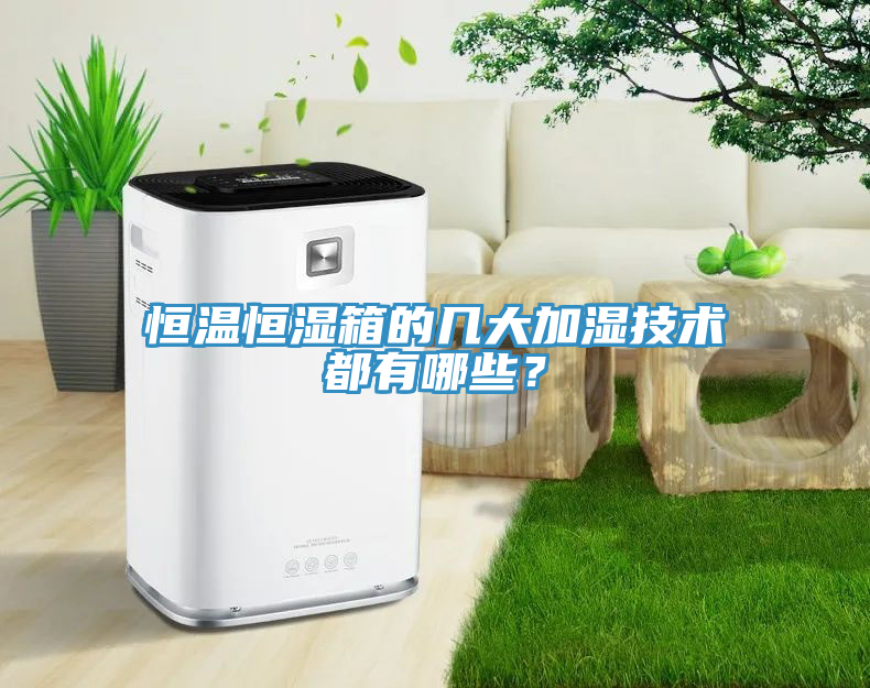 恒溫恒濕箱的幾大加濕技術(shù)都有哪些？