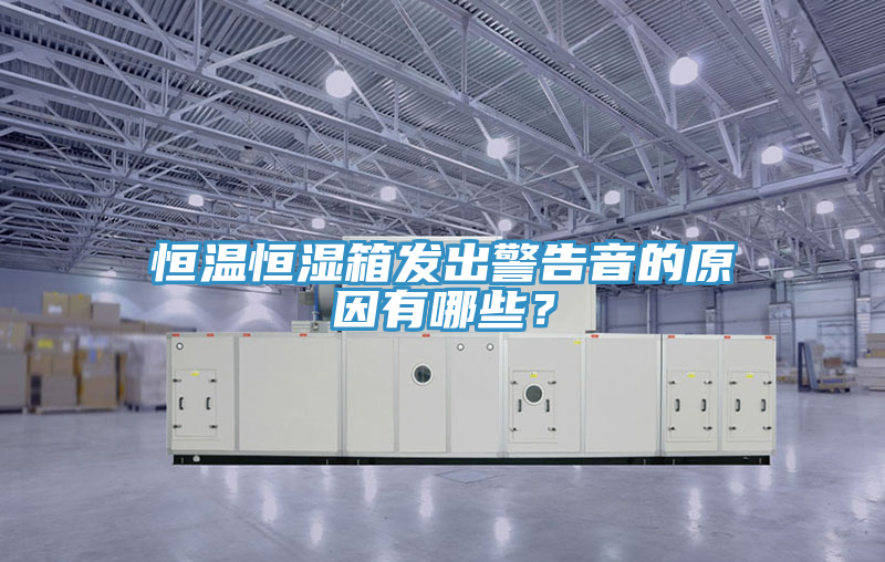 恒溫恒濕箱發(fā)出警告音的原因有哪些？