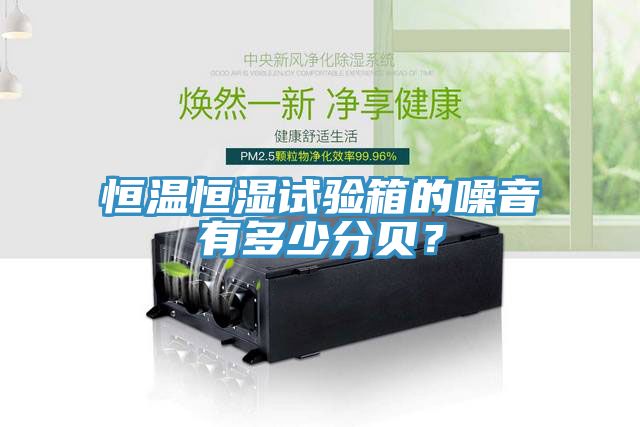 恒溫恒濕試驗(yàn)箱的噪音有多少分貝？