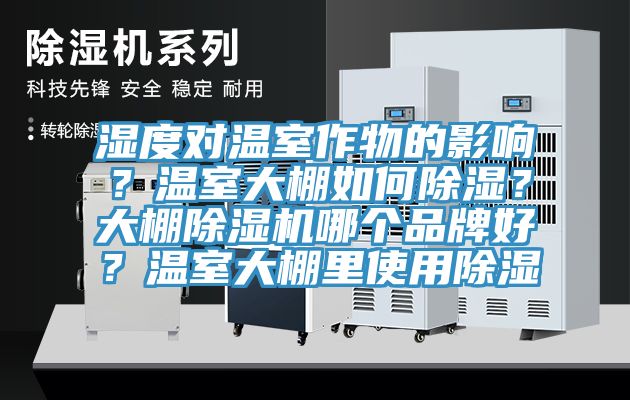 濕度對溫室作物的影響？溫室大棚如何除濕？大棚除濕機哪個品牌好？溫室大棚里使用除濕