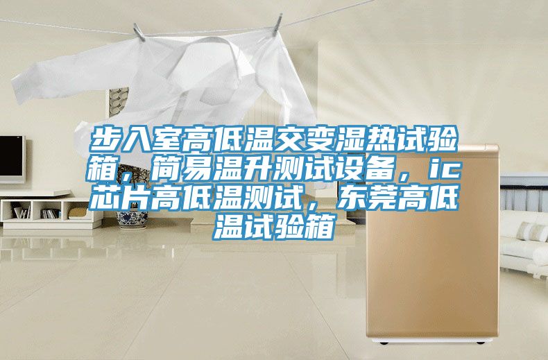 步入室高低溫交變濕熱試驗箱，簡易溫升測試設備，ic芯片高低溫測試，東莞高低溫試驗箱