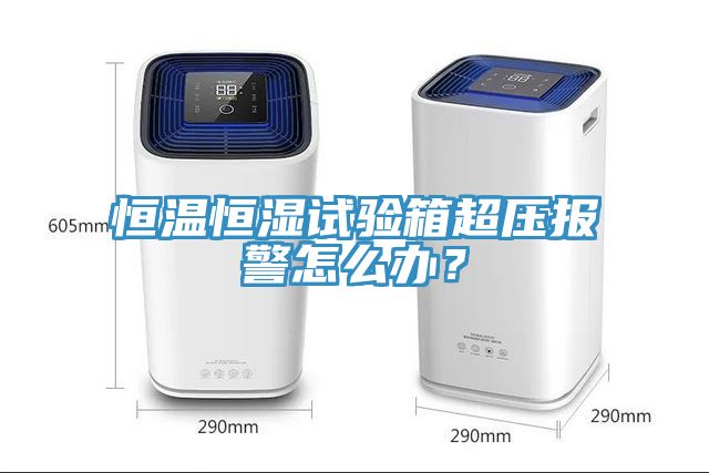 恒溫恒濕試驗(yàn)箱超壓報警怎么辦？
