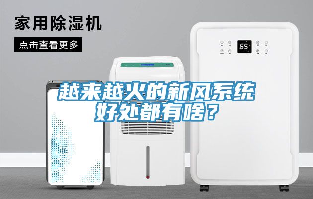 越來越火的新風(fēng)系統(tǒng)好處都有啥？