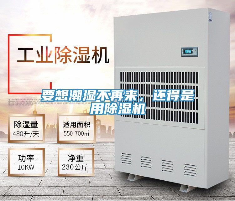 要想潮濕不再來，還得是用除濕機