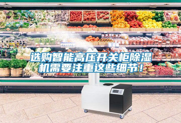 選購(gòu)智能高壓開(kāi)關(guān)柜除濕機(jī)需要注重這些細(xì)節(jié)！