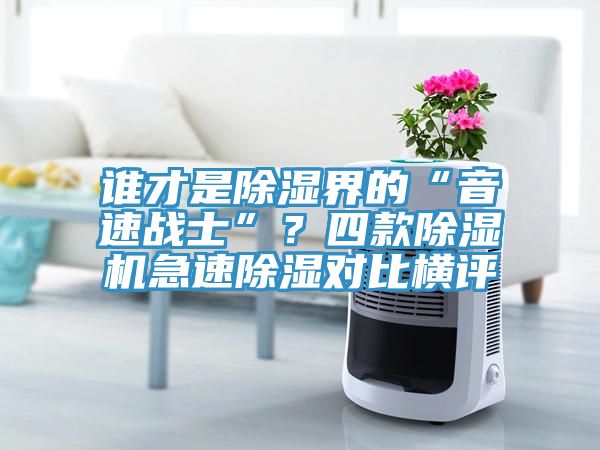 誰才是除濕界的“音速戰(zhàn)士”？四款除濕機急速除濕對比橫評