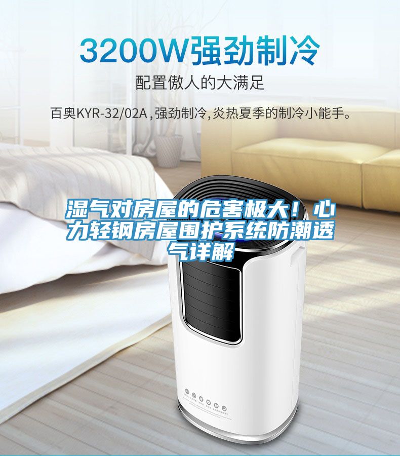 濕氣對房屋的危害極大！心力輕鋼房屋圍護系統(tǒng)防潮透氣詳解