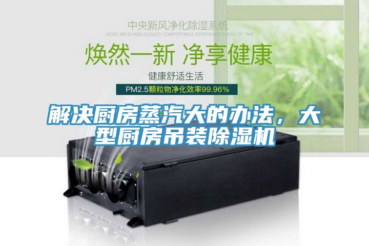 解決廚房蒸汽大的辦法，大型廚房吊裝除濕機