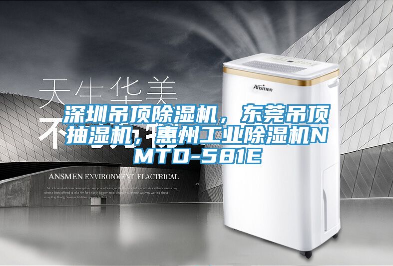 深圳吊頂除濕機，東莞吊頂抽濕機，惠州工業(yè)除濕機NMTD-581E