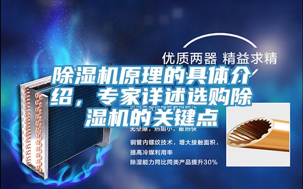除濕機(jī)原理的具體介紹，專家詳述選購除濕機(jī)的關(guān)鍵點