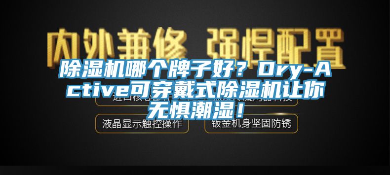 除濕機哪個牌子好？Dry-Active可穿戴式除濕機讓你無懼潮濕！