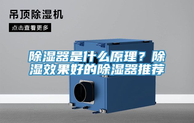除濕器是什么原理？除濕效果好的除濕器推薦