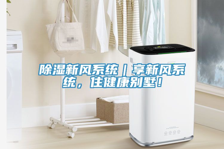 除濕新風(fēng)系統(tǒng)｜享新風(fēng)系統(tǒng)，住健康別墅！