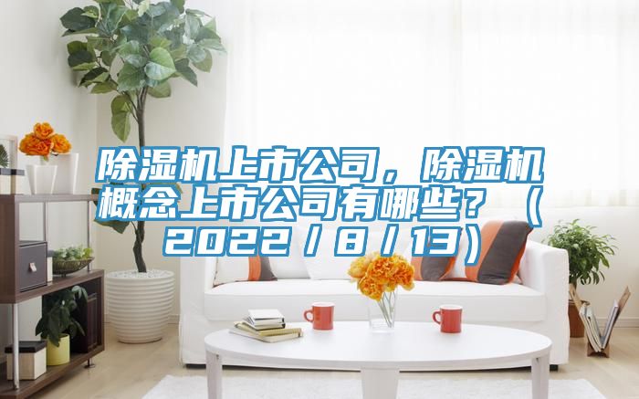 除濕機(jī)上市公司，除濕機(jī)概念上市公司有哪些？（2022／8／13）