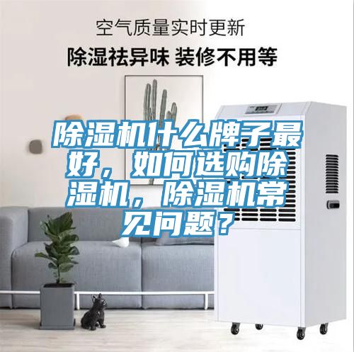 除濕機(jī)什么牌子最好，如何選購除濕機(jī)，除濕機(jī)常見問題？