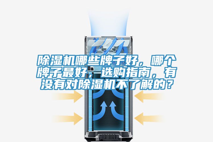 除濕機哪些牌子好，哪個牌子最好，選購指南，有沒有對除濕機不了解的？