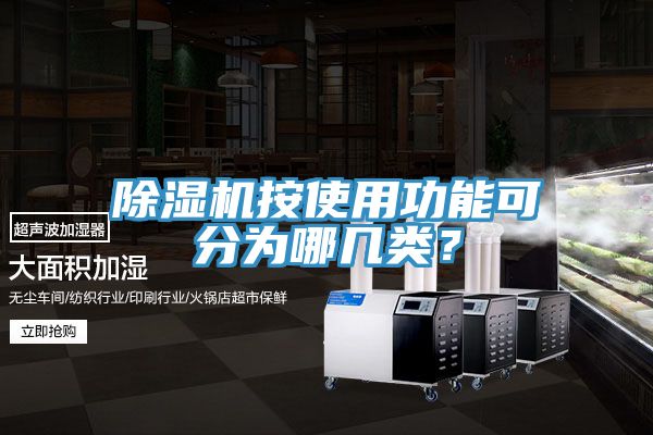 除濕機(jī)按使用功能可分為哪幾類？