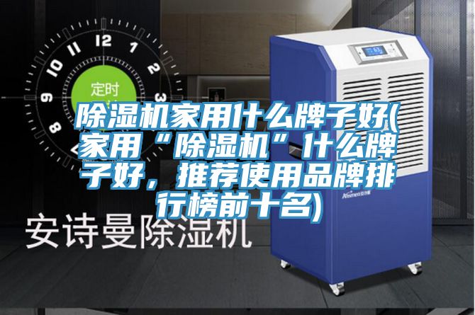 除濕機(jī)家用什么牌子好(家用“除濕機(jī)”什么牌子好，推薦使用品牌排行榜前十名)