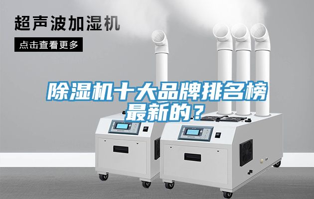 除濕機(jī)十大品牌排名榜 最新的？