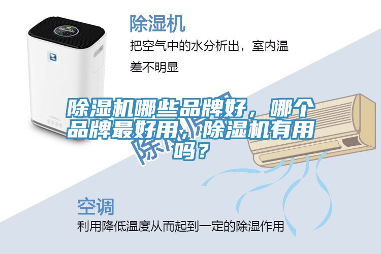 除濕機哪些品牌好，哪個品牌最好用，除濕機有用嗎？