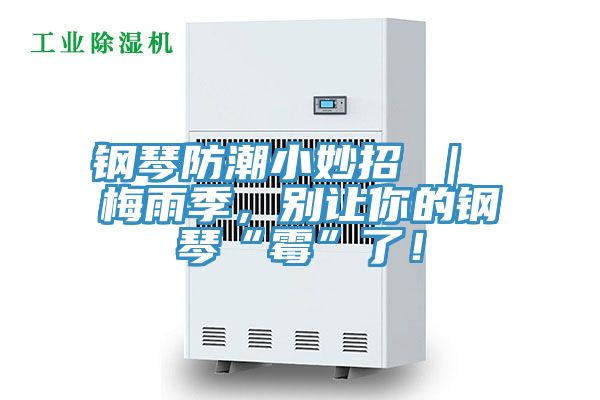 鋼琴防潮小妙招 ｜ 梅雨季，別讓你的鋼琴“霉”了！