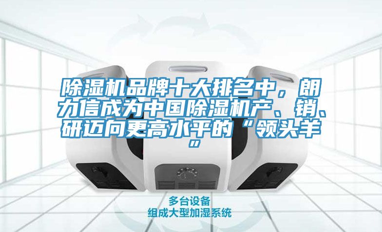 除濕機(jī)品牌十大排名中，朗力信成為中國(guó)除濕機(jī)產(chǎn)、銷、研邁向更高水平的“領(lǐng)頭羊”