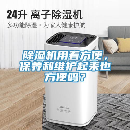 除濕機(jī)用著方便，保養(yǎng)和維護(hù)起來(lái)也方便嗎？
