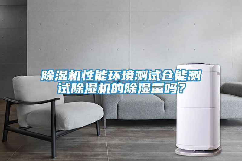 除濕機性能環(huán)境測試倉能測試除濕機的除濕量嗎？