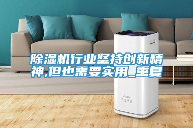 除濕機(jī)行業(yè)堅持創(chuàng)新精神,但也需要實用_重復(fù)