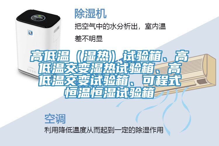 高低溫（濕熱）試驗箱、高低溫交變濕熱試驗箱、高低溫交變試驗箱、可程式恒溫恒濕試驗箱