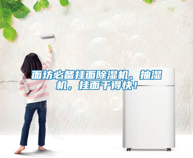 面坊必備掛面除濕機(jī)、抽濕機(jī)，掛面干得快！