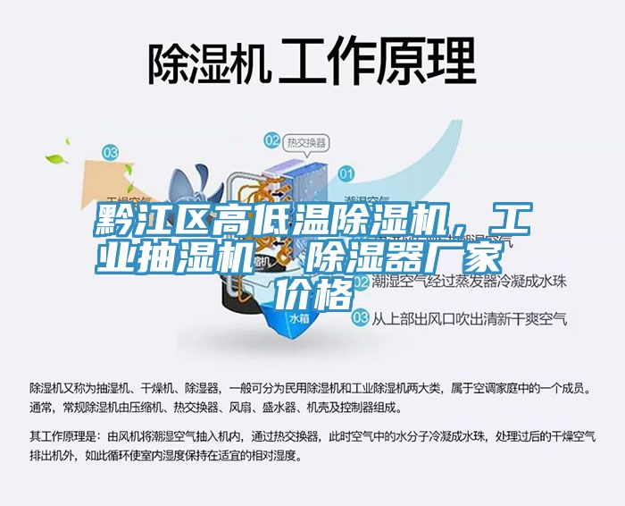 黔江區(qū)高低溫除濕機，工業(yè)抽濕機  除濕器廠家 價格
